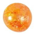 thumbnail image 1 of Squishy Stress Ball with Glitter Design, 2.36 Inch, Orange, for Relaxation, Squeeze Toy, 1 of 3