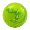 thumbnail image 1 of Squishy Stress Ball with Handmade Design and Glitter, 1-Pack, Green, for Relaxation, Toy, 1 of 4