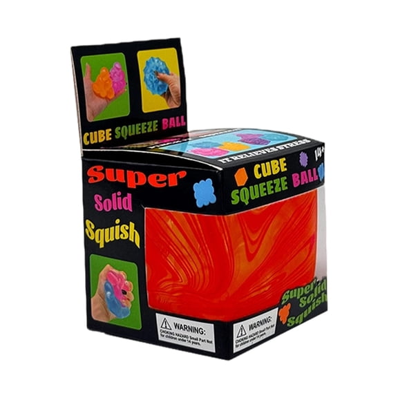 Stress Cube Fidget Toys - Sensory Toys Stress Balls Squeeze Toys, Slow Rising Squishies Squeeze Balls Anxiety Relief