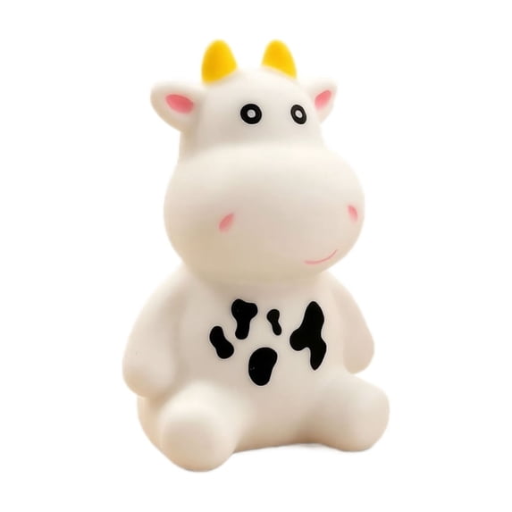 Cow Squishy Stress Relief Fidget Toy, Slow‑Rebound Hand Squeeze Sensory Toy, Pocket‑Sized Decompression Toy for Boys Girls, Classroom Travel Use & Holiday Party Favor(1PCS)