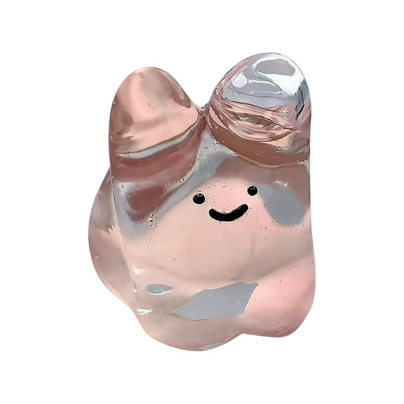 Squishy Toys Adorable Resin Blob Figurine – Cute Handcrafted Decorative Desk Accessory, Perfect Gift for Art Lovers and Collectors Squishies Fidget Toys, Novelty Things Suitable for Adults Relaxation