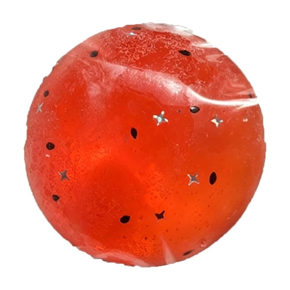 Squishy Watermelon Squeezy ball for Stress Relief,Striped Fruit Series Slow Rising ball,Fidget Sensory balls for Adults,Desktop Decompression Ornament 6.5cm2.5cm 1pc