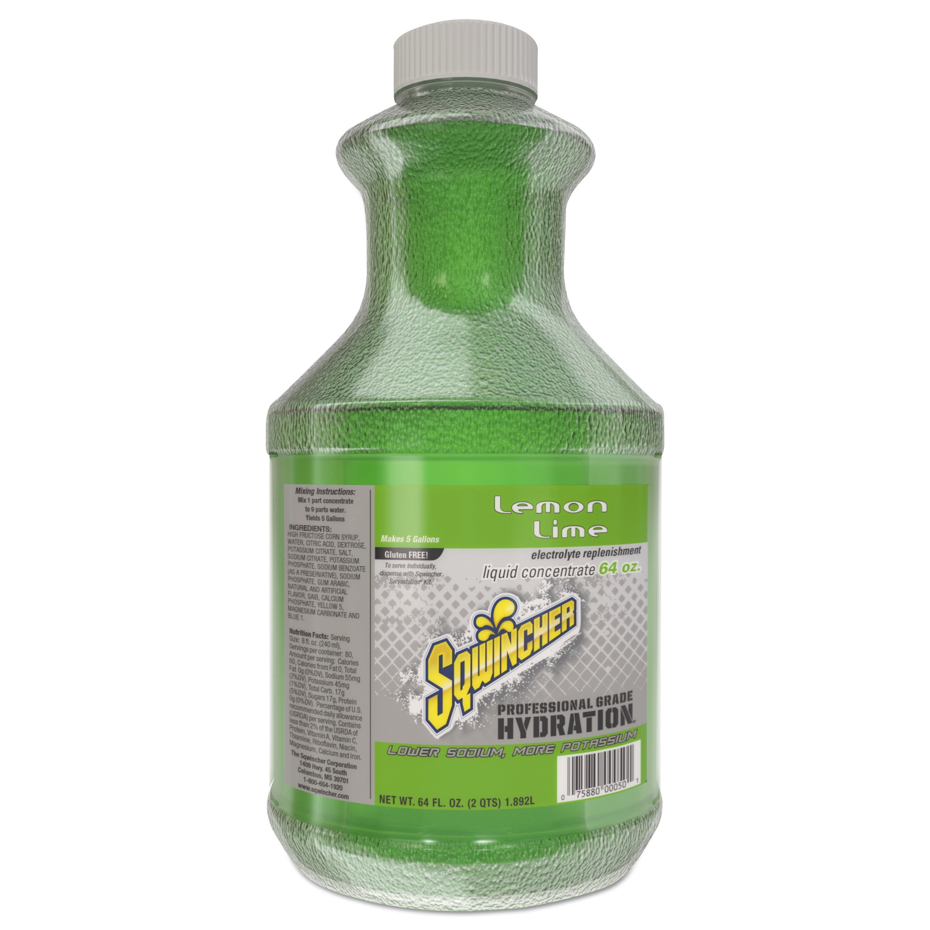 Sqwincher 16046 Electrolyte Powder Beverage Sport Drink Mix GRAPE 2.5 Gallon PKG