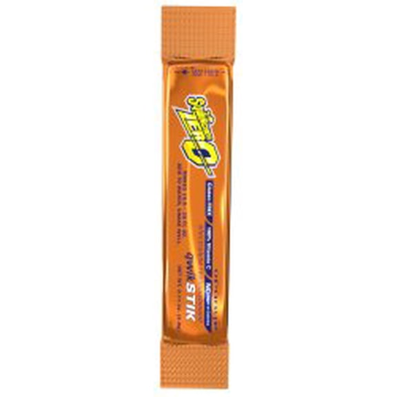 Sqwincher Quik Stik Zero Electrolyte Replenishment Drink Mix Orange Flavor 11 oz., X354-M2600 - Pack of 50