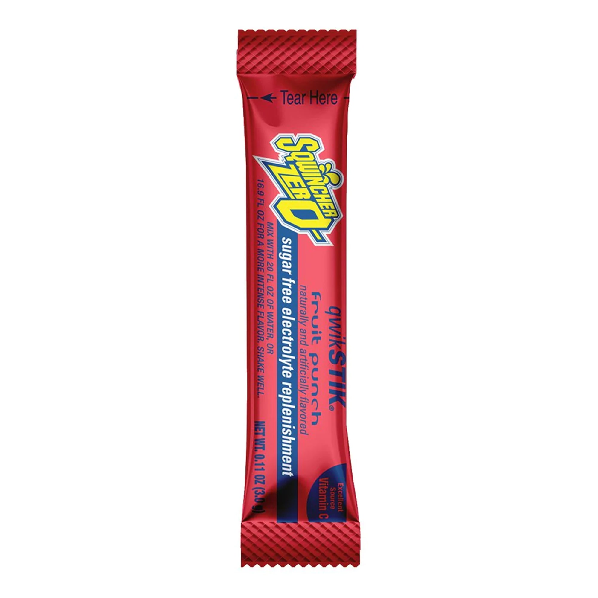 Sqwincher Zero Sugar Free Fruit Punch Electrolyte Drink Mix
