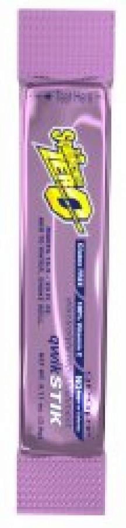 Sqwincher Qwik Stik Zero Electrolyte Replenishment Drink Mix, Grape, .11 oz Packet, 50 Count
