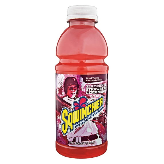 Sports Drink, Regular, 20 oz ready to drink, Strawberry-Lemonade, PK24