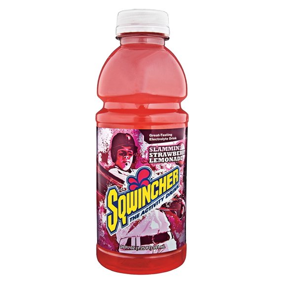 Sports Drink, Regular, 20 oz ready to drink, Strawberry-Lemonade, PK24