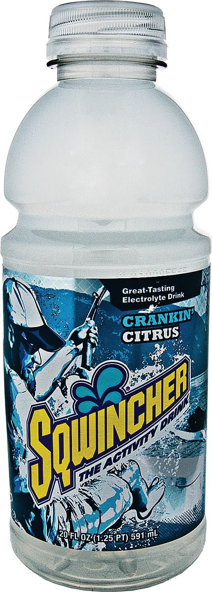 Sqwincher Sports Drink Cool Citrus 20 oz., PK24 159030531