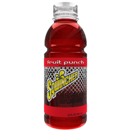 Sqwincher Sports Drink,Fruit Punch,PK24 159030800