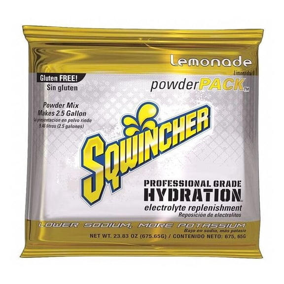 Sqwincher Sports Drink Mix Powder 23.83 oz., Lemonade 159016040