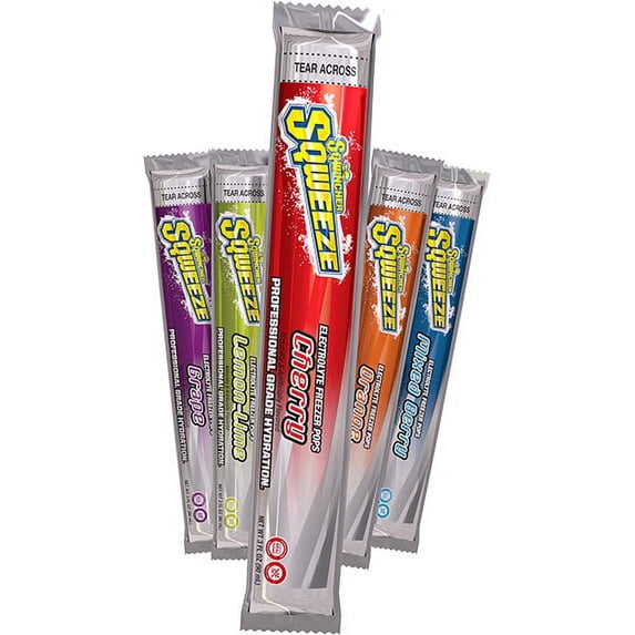 Sqwincher Sqweeze Pops, 3 oz Packs/Yield (1 Case)