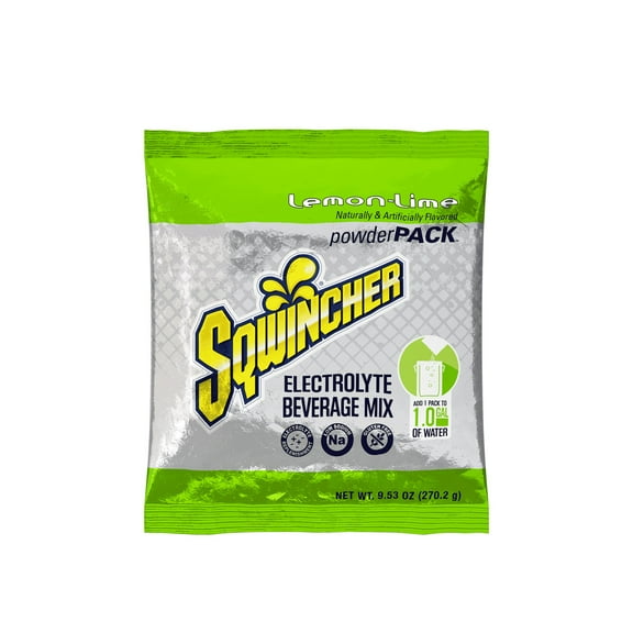 Sqwincher X383-MC600 Electrolyte Drink Mix, Box of 20