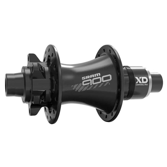 SRAM 900 Rear Hub - QR x 135mm/12 x 142mm, 6-Bolt, HG 11 Road, Black, 24H