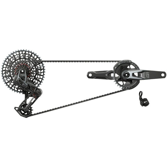 SRAM X0 T-Type Eagle Transmission Groupset - 170mm Crank, 32t Chainring, AXS POD Controller, 10-52t Cassette, Rear
