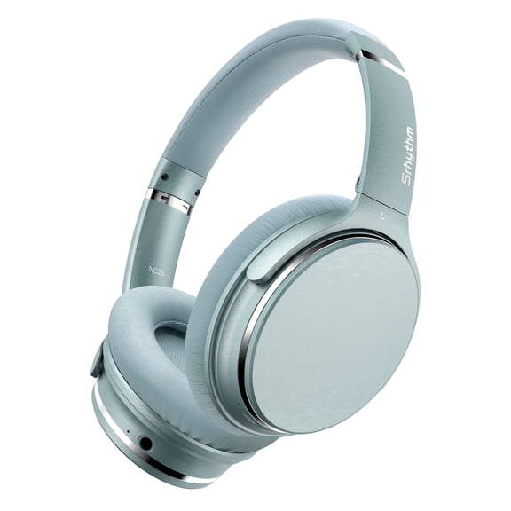 Srhythm NiceComfort 25 Adaptive Hybrid Noise Cancelling Headphones Wireless,with Spatial Audio,ENC,Low Latency Game Mode