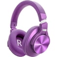 thumbnail image 1 of Srhythm NC75 Pro Noise Cancelling Headphones Wireless Bluetooth 5.0, Fast Charge over-Ear Lightweight Headset with Microphones,Mega Bass 40+ Hours’ Playtime, 1 of 8