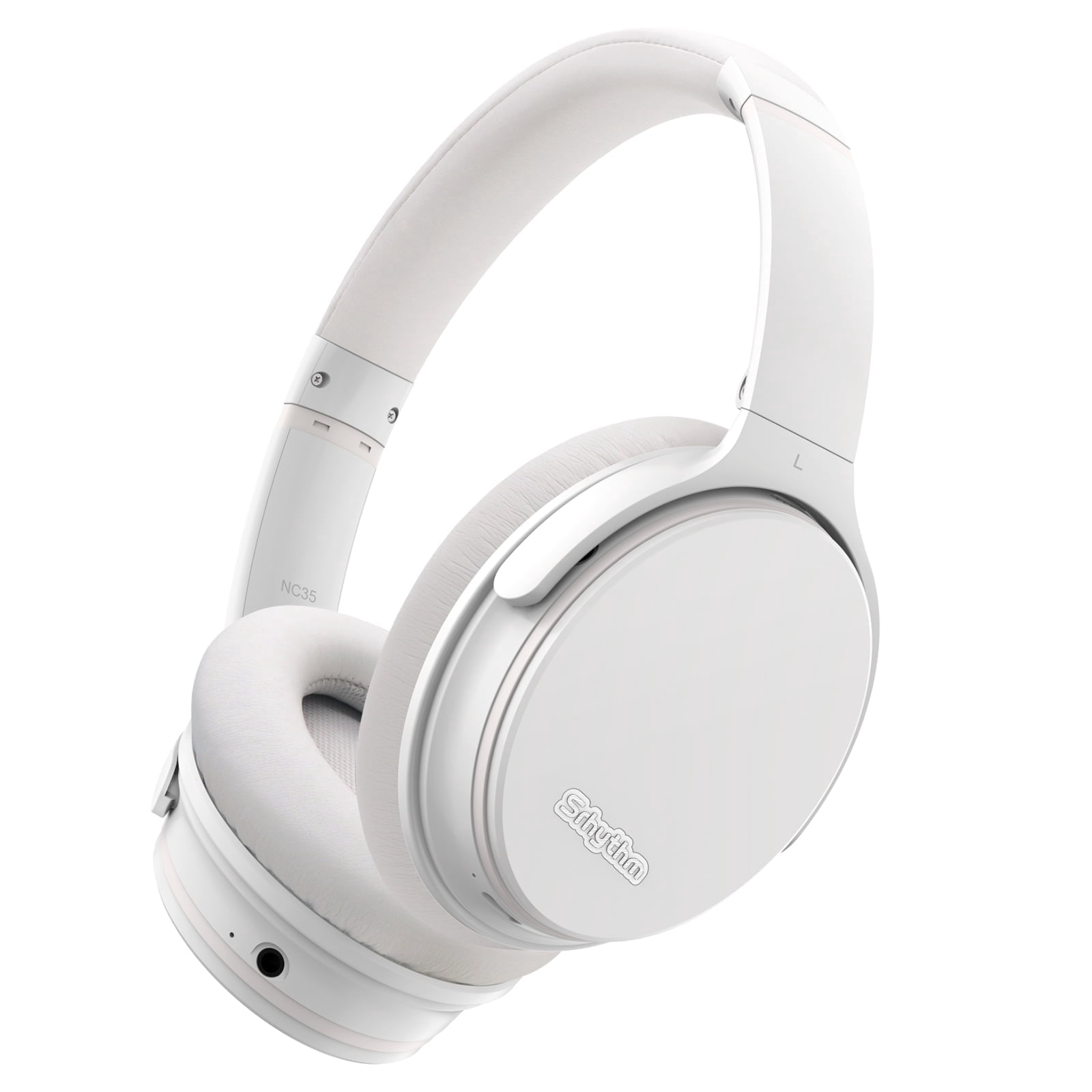 Srhythm NiceComfort 35 Active Noise Cancelling Headphones, Wireless Bluetooth 5.3, 50+ Hours Playtime, Fast Charging, Over-Ear Design