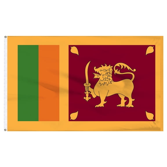 Sri Lanka 4ft x 6ft Nylon Flag - Outdoor