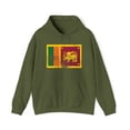 thumbnail image 1 of Sri Lanka Sinhalese Flag Pride Hoodie, Gifts, Hooded Sweatshirt, 1 of 4