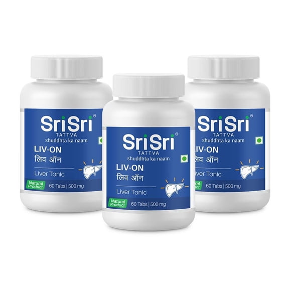 Sri Sri Tattv Liv-On, 500Mg(Pack Of 3)