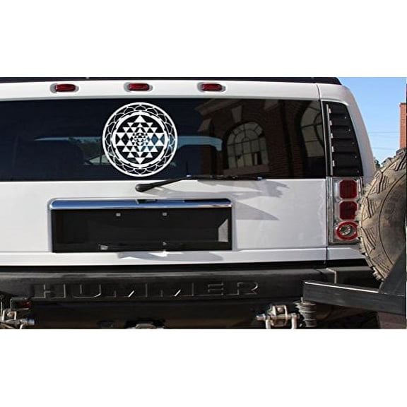 Sri Yantra om Aum Yoga *F067* Tantra Meditation HINDU BUDDHA Symbol 13" Sticker