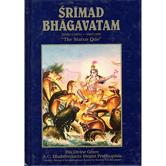 Pre-Owned Srimad Bhagavatam, 3rd Cando, Part 1, Chapters 1-8 (Hardcover) 0912776374 9780912776378
