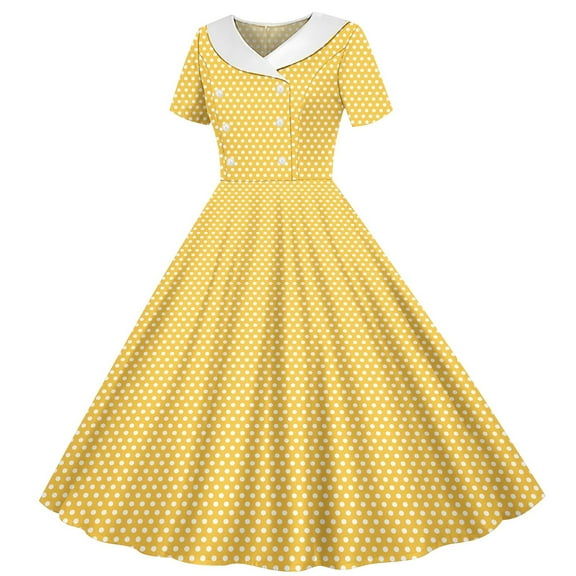 Sriper Girls Maxi Dress with Pockets,Floral Print Sundress for Kids,Girls Dresses Size 7-8 Strawberry,Girls Clothes 5T,Ropa De Ninas 5T, Yellow 13 Years