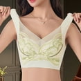thumbnail image 1 of Sriper Plus Size Bralettes for Women 5X,Cooling Bras Pack,Wireless Bralette Support,Solid Color Daily Bra Underwear No Rims Sujetador Deportivo Para Mujer,White XL, 1 of 3