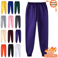 thumbnail image 1 of Sriper Women's Velvet Lined Winter Sweatpants Plus Size Thermal Joggers with Elastic Waist,Wide Leg Lounge Pants for Running & Fitness Purple 5X, 1 of 2
