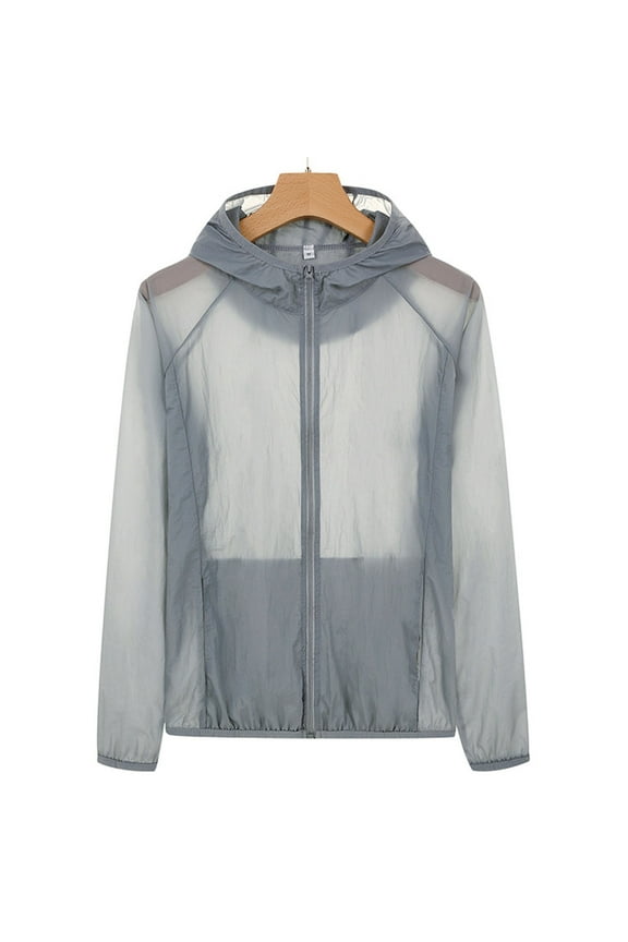 Women's Waterproof Raincoat, Lightweight Windproof Jacket, Plus Size Packable Cardigan Style, Hiking Rain Gear, Impermeables Para Mujer Gray 2X