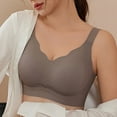 thumbnail image 1 of Sriper Womens Cotton Sports Bras 46C,Cute Sports Bras Cheap,34Ddd Bralette Wireless,Everyday Basic Sleeping Bra Sostenes Para Mujer Sin Varillas,Gray M, 1 of 3