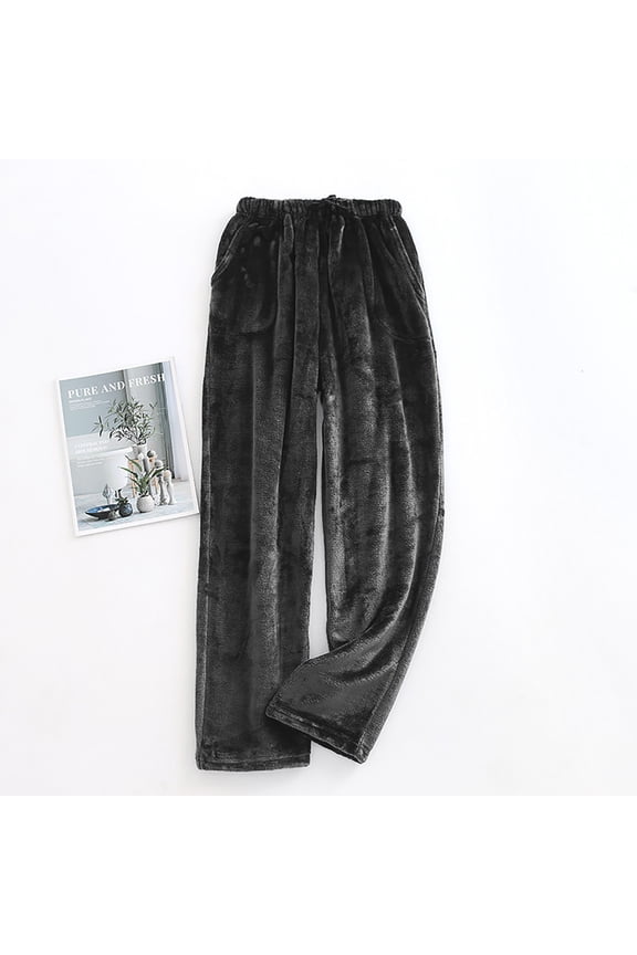 Womens Sweatpants Y2K Oversized Drawstring Elastic Waist Lounge Pants Thick Warm Baggy Wide Leg Pant Casaul Comfy Long Trousers with Pockets Slouchy Workout Activewear Trendy Preppy Clothes