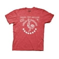 thumbnail image 1 of Sriracha Bottle Label Adult T-shirt, 1 of 1