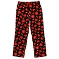 thumbnail image 1 of Sriracha Pajamas Men's Spicy Conversation Hearts Adult Lounge Sleep Pants, 1 of 5