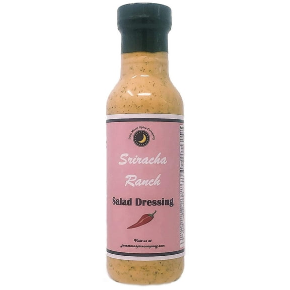 June Moon Spice Company's Sriracha Ranch Salad Dressing | Premium |  12 fl. oz. Flavor Lock Bottle