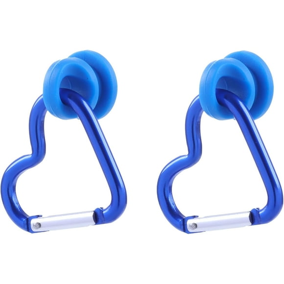 Srix 2Pcs Heart-shaped Hook Charm for Bogg Bag and Simply Southern Totes A416
