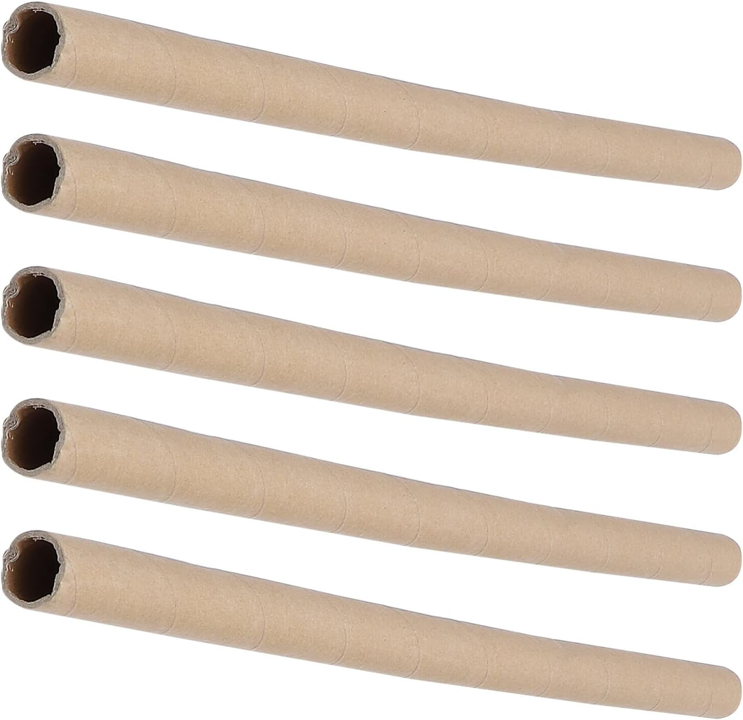 Srix 5pcs Long Cardboard Tubes Hand-Made Paper Tubes DIY Cardboard ...
