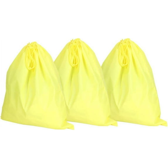 Srix Drawstring Bag,3 Pack Nylon Drawstring Storage Ditty Bags,Ditty Stuff Pouch Shoes Bag Travel Drawstring Tote Laundry Pouch Storage Organizer A416
