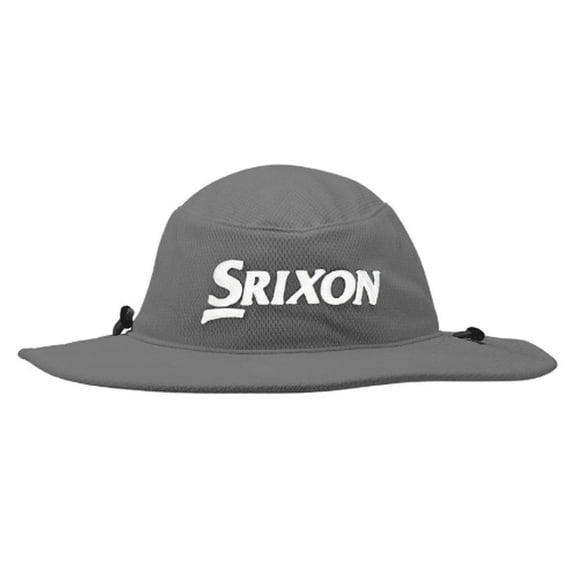 Srixon Aussie Bucket Hat (Grey, One Size) Golf Cap NEW