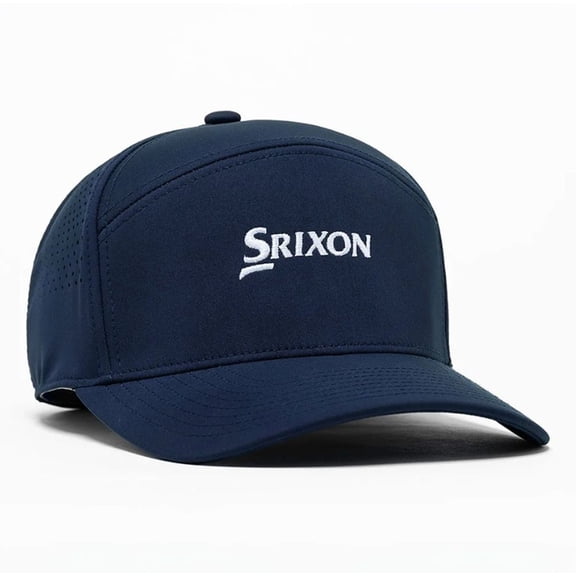 Srixon Flat Front Tech Hat (Navy, Adjustable) Golf 2026 NEW