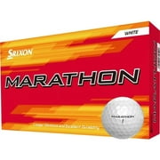 Srixon Marathon Golf Balls 15-Pack Distance Long Lasting Performance - White -