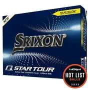 Srixon Q-Star Tour Yellow Golf Ball Dozen