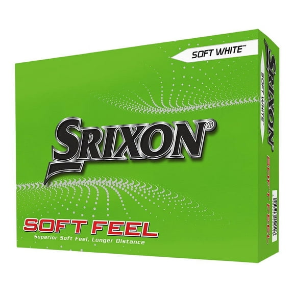 Srixon Soft Feel 13 White Golf Balls, 12 Count