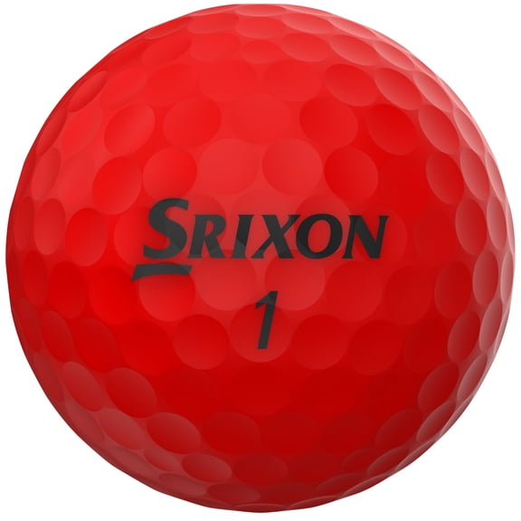 Srixon Soft Feel Brite Golf Balls 1-Dozen Red