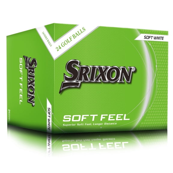 Srixon Soft Feel Golf Balls [24-Ball] White