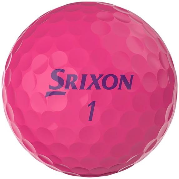 Srixon Ladies Soft Feel Golf Balls 1-Dozen Pink