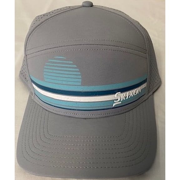 Srixon Golf Limited Edition Sunset Snapback Adjustable Hat, Gray -