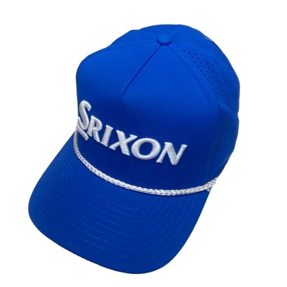 Srixon Tour Tech Rope Hat (Blue/White, Adjustable) Golf 2025 NEW