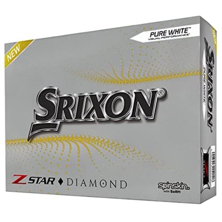 Srixon Z-Star Diamond Golf Ball White Dozen - Walmart.com